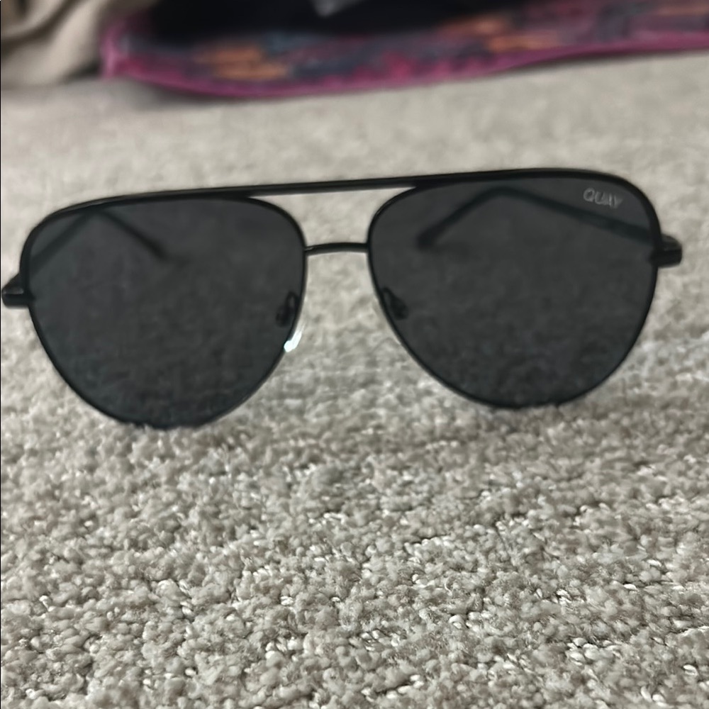 Quay Australia Black Sunglasses